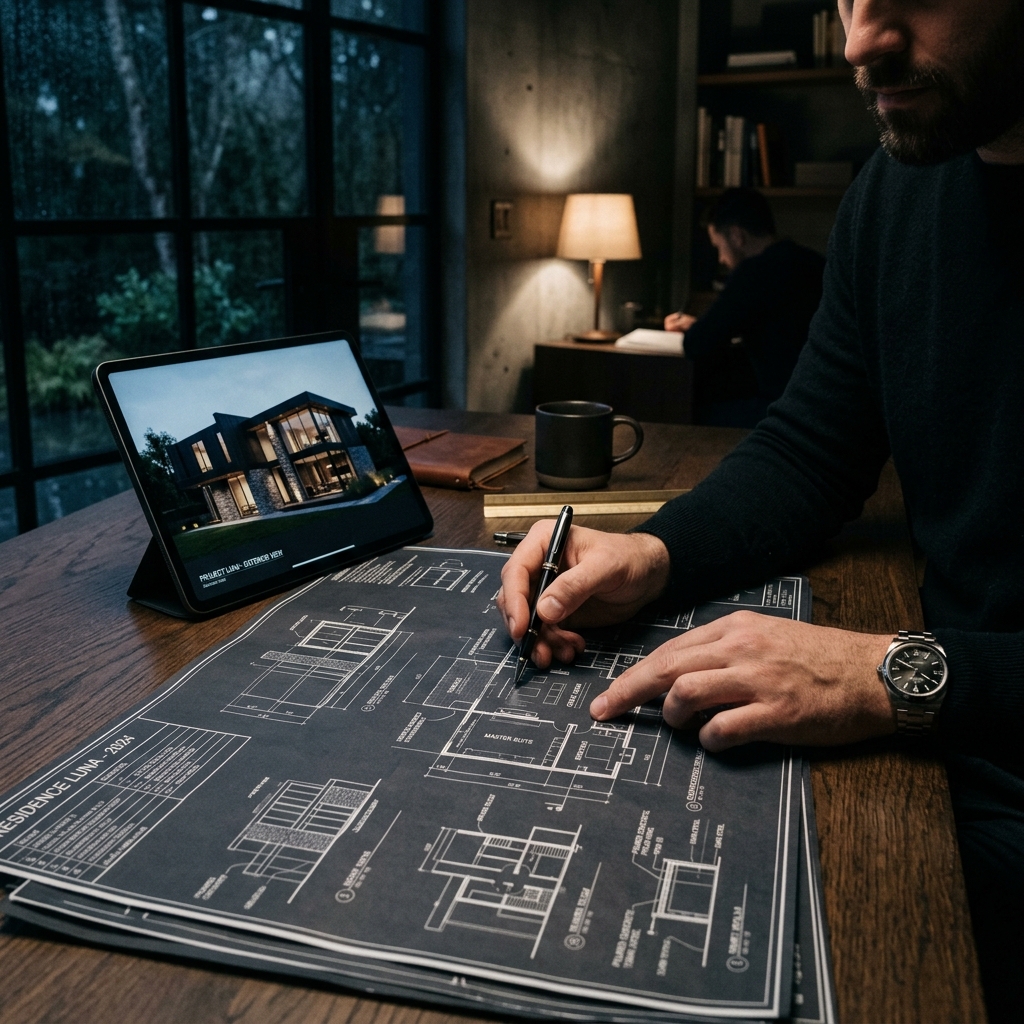 Architectural Blueprint Analysis